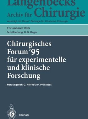 【预订】Chirurgisches Forum 95 Fur Experimen...