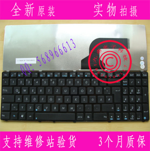 N71 GR键盘 K52J X54hr X53sh N52 A52J A53S K53S K52 全新华硕