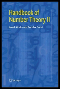 【预售】Handbook of Number Theory II