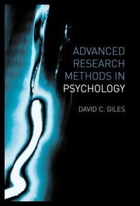 【预售】Advanced Research Methods in Psychology
