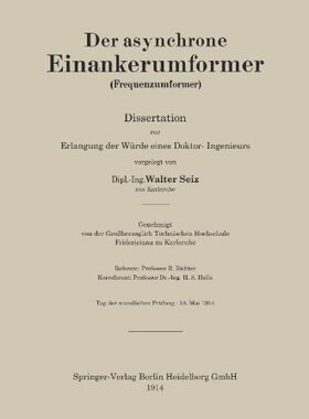 【预订】Der Asynchrone Einankerumformer (Fre...