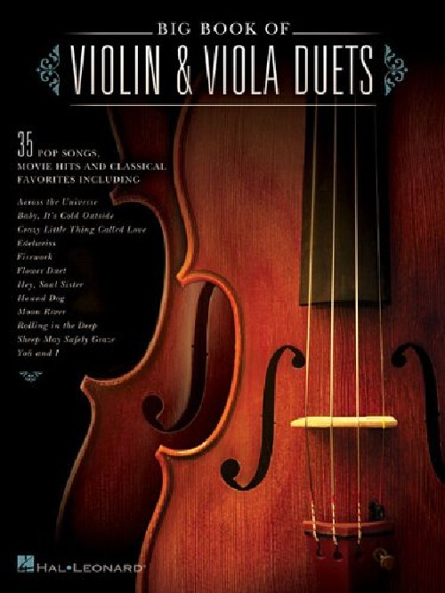 【预订】Big Book of Violin & Viola Duets
