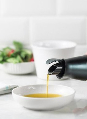 美国Trudeau全自动翻盖油壶 西餐醋瓶油瓶 家用酒店西餐不漏油