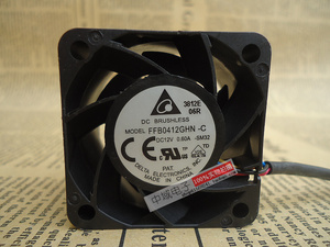 台达 delta FFB0412GHN 4028 4CM 12V 0.6A 大风量 PWM散热风扇
