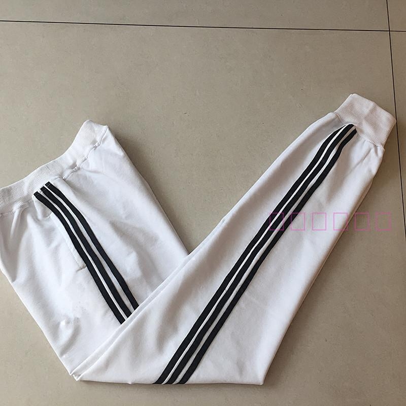 春秋款白色儿童长裤女童校服