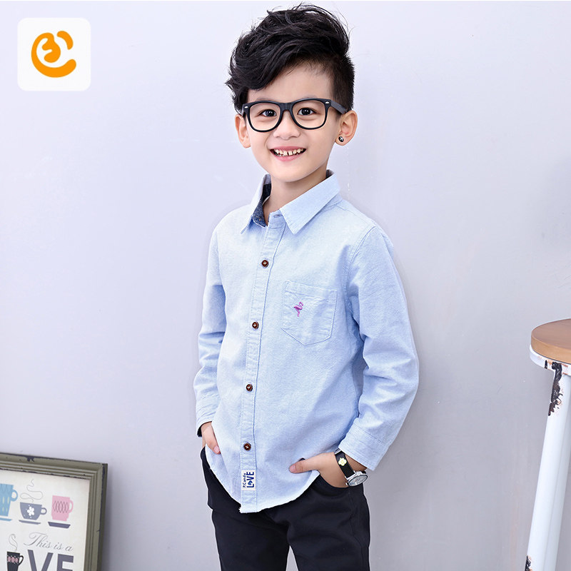 Chemise garcon à manche longue - Ref 2074541 Image 1