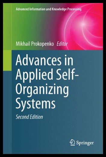 【预售】Advances in Applied Self-Organizing Systems