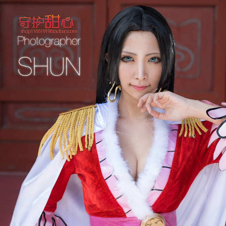 {甜心家}包邮海贼王女帝波雅·汉库克仙剑四杀阡陌cosplay假发