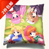 性感可爱萌图抱枕 动漫周边抱枕 饰 美少女战士装 订制46 卡通靠枕