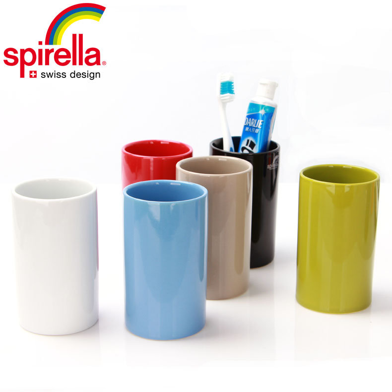 欧式陶瓷刷牙杯杯子水杯卫生间