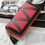 Chun LAN genuine 2016 new wallet ladies Japanese and Korean zipper around wallet billfold wallet women handbag women bag