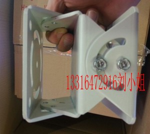 道路监控三维万向节鸭嘴支架加强型钢12 15 18 22寸大型护罩专用