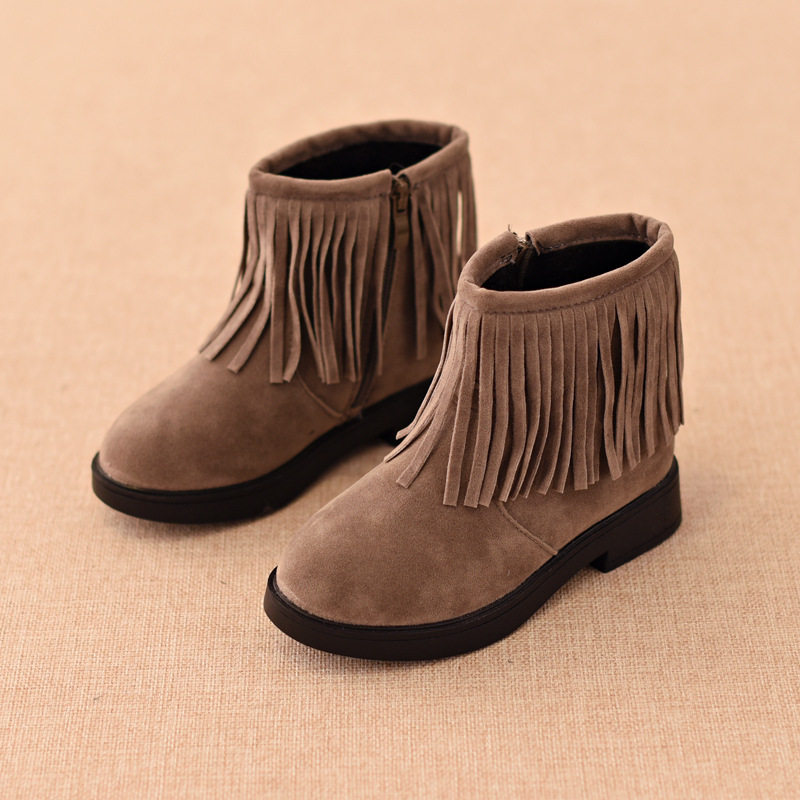 Chaussures enfants en autre ronde suture de voiture pour printemps - semelle tendon - Ref 1002883 Image 10