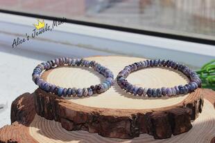 BB19舒俱来苏纪石苏俱来南非天然裸石手链手串入门级光滑算盘特价