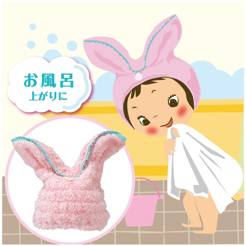 加厚干发帽超强吸水干发巾头发速干毛巾儿童擦头发吸水巾包头浴帽