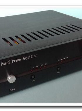 L.Pass 2.0 Hifi发烧MOS场效应管前级放大器 高压供电 四路输入