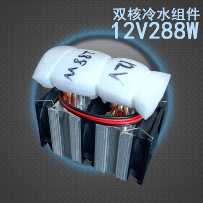2019双核电子散热器半导体制冷片套件 diy半导体制冷套件冷水组件