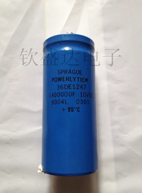美国思碧 SPRAGUE  10v140000UF 140000UF10VDC 螺丝脚 功放电容