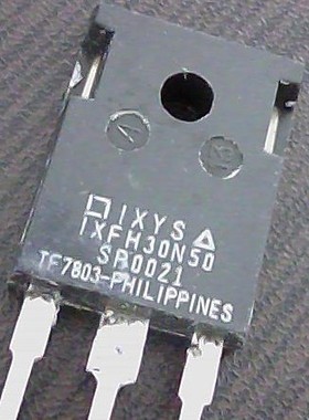 IXFR30N50  30N50进口拆机显示三极管IXFR30N50，30N50特价