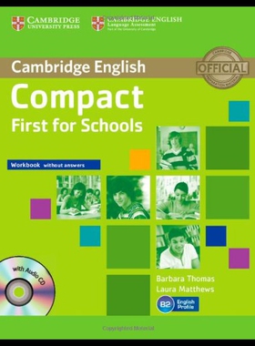 【预售】Compact First for Schools Workbook Without Answer
