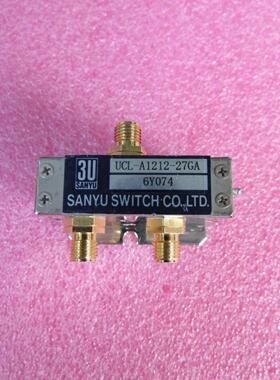 进口 UCL-A1212-27GA DC-2GHz 5V 单刀双掷 SPDT射频微波同轴开关