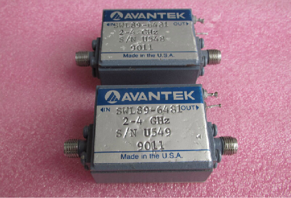 SWL89-6481 AVANTEK 2-4GHz 25dB SMA接头低噪声高频微波功率放大器