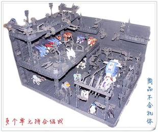 CG 机巢 前线基地 格纳库 场景 整备架 zoids 高达 变形金刚适用