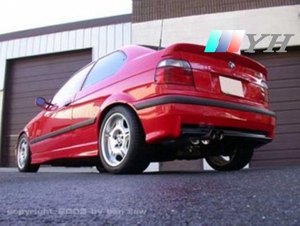 适用于宝马1992-1998年3系2门E36 318ti 316ti A款汽车改装件尾翼