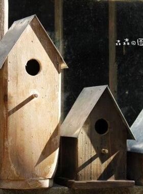 孤品实木手工别墅园艺家居装饰