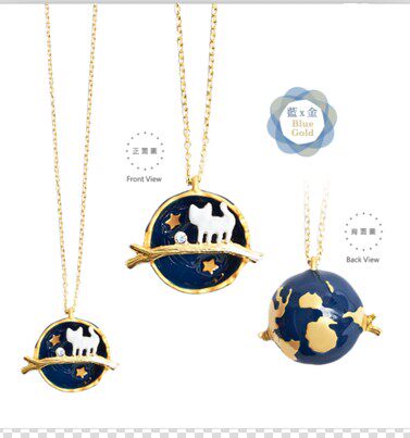 日本同款日系超萌可爱百搭猫咪漫步星球长款项链毛衣链在类目 饰品/流行首饰/时尚饰品新, 项链中 - 来自Buy2taobao.com提供专业的淘宝代购服务