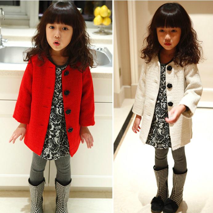 Manteau pour fille en mélange - Ref 2162210 Image 1
