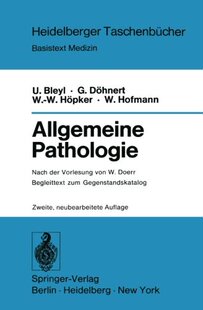 【预订】Allgemeine Pathologie: Begleittext Z...