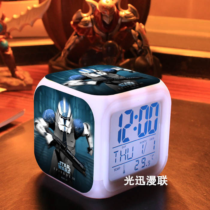 星球大战闹钟 电影原力觉醒周边动漫水杯/居家/百货