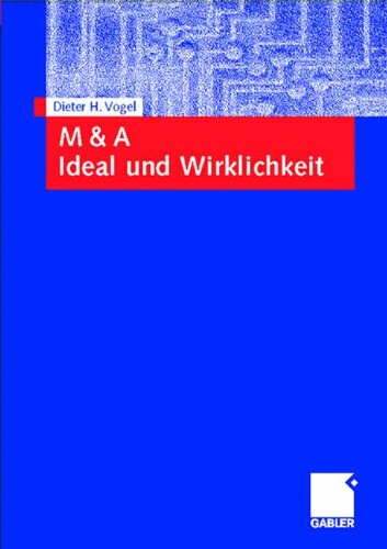 【预售】M & a Ideal Und Wirklichkeit