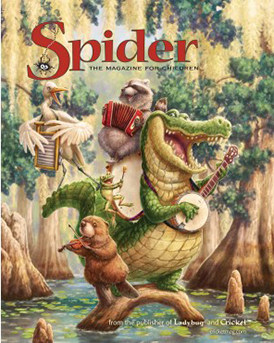 包邮 SPIDER 全年预定（共9期）美国英文原版 儿童休闲读物期刊