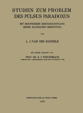 【预订】Studien Zum Problem Des Pulsus Parad...