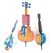 创意思维训练 瑞士进口儿童益智玩具 Naef伊格尔 音主题拼插积木