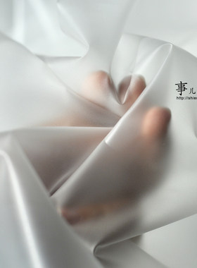 事儿半透明tpu服装设计师风布料