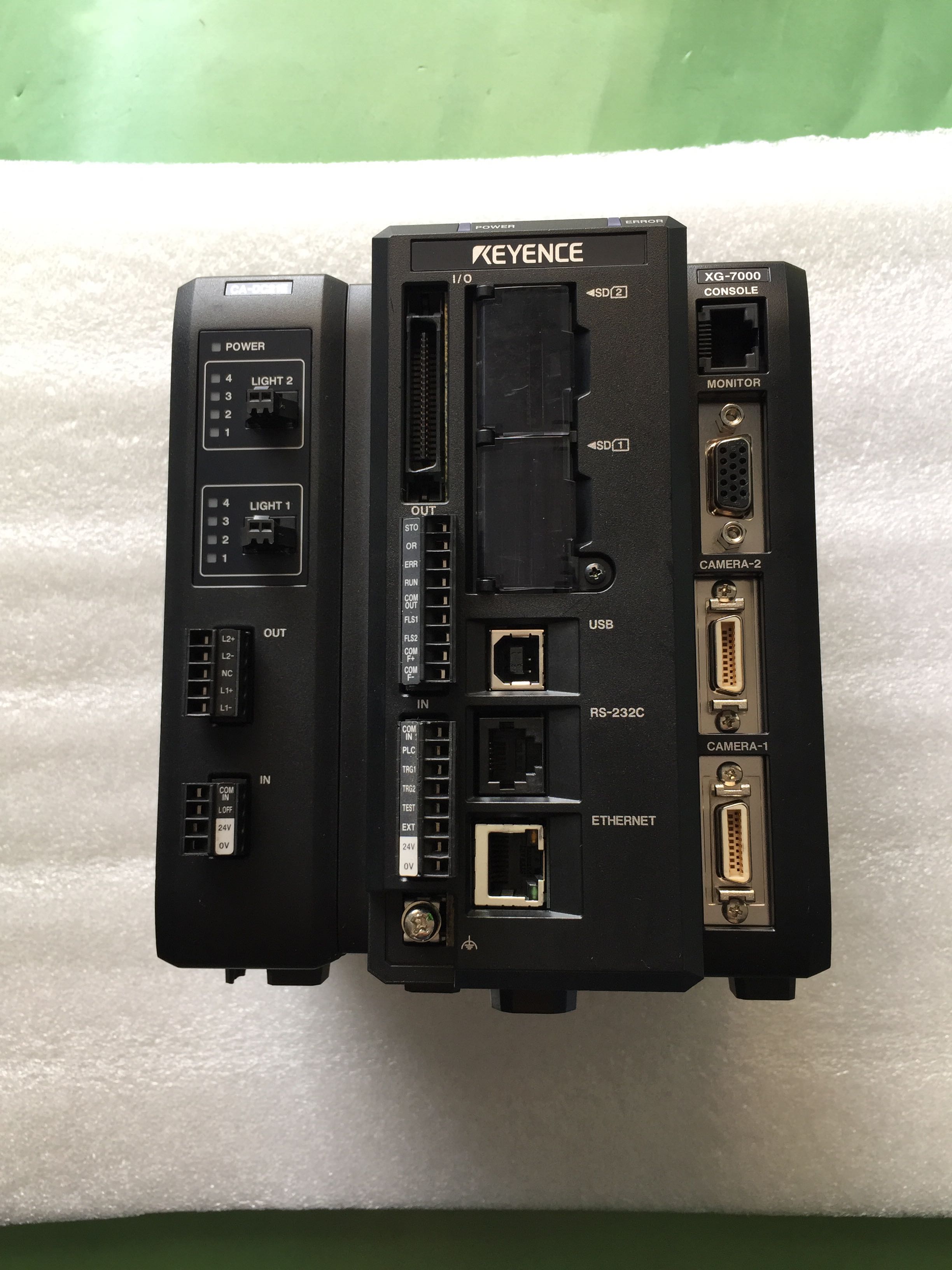 KEYENCE：CA-DC21E+XG-7000 设备拆机 议价
