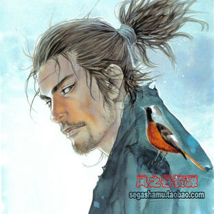 美术绘画素材动漫高清图库井上雄彦浪客行VAGABOND画集WATER图片