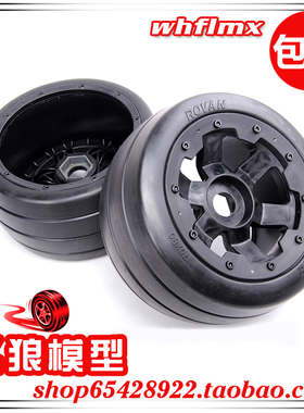 若凡1比5汽油车Baja 5B光头胎后轮总成 光头轮胎 95094