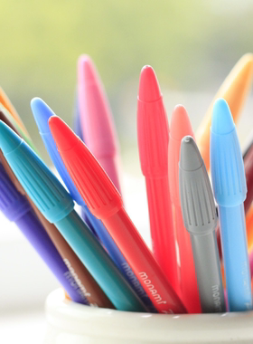 Otaku-韩国monami3000慕那美水彩笔 彩色纤维头30色任性选包邮