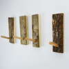 solid wood Hooks Retro personality originality Wall Coat hook decorate Simplicity Hooks Coat rack Strong stick hook
