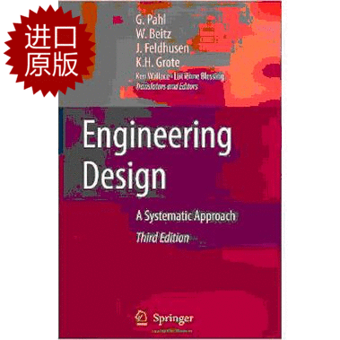 【预售】Engineering Design: A Systematic Approach