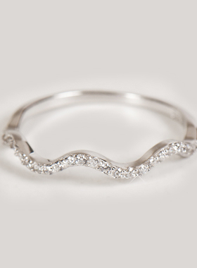 自留款纯银极细指环戒子