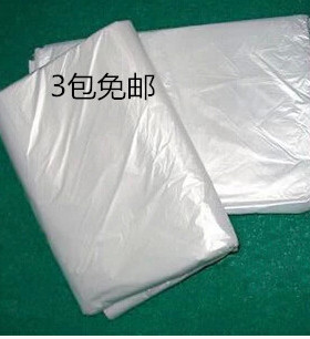 加厚90cmX1米和100cmX120cm白色黑色垃圾袋大号平口袋分类包装袋