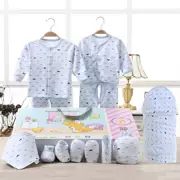 Billion Baby Baby Gift Box Combed Cotton Mustache 10 Piece Set Quần áo cho bé Hộp quà tặng Full Moon Set 165 - Bộ quà tặng em bé