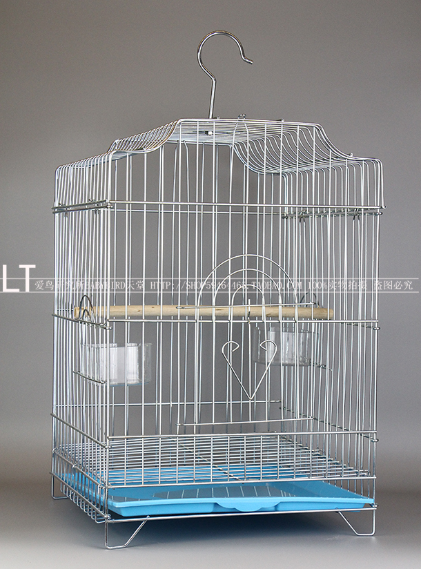 包邮快递虎皮鹦鹉大号群鸟笼粗条