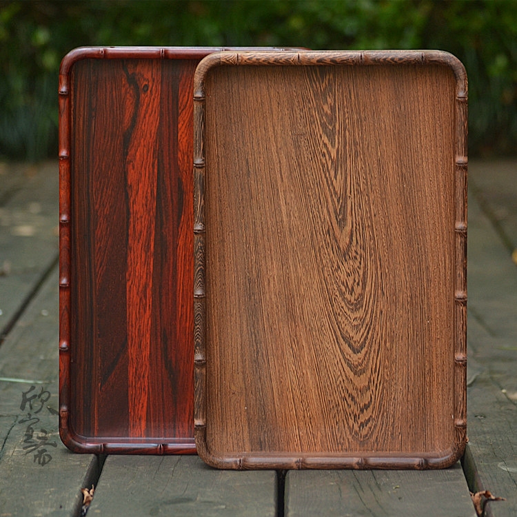 solid wood Tray tea tray Fragrant dish Rosewood Rosewood Wenge Fruit plate Rectangular Storagein the Home accessories , Carving , Woodcarving  category - from Buy2taobao.com to provide professional Taobao agent buy service