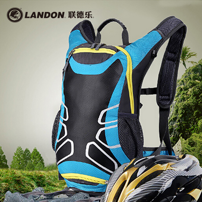 自行车篮球背包头盔网兜户外防水骑行装备单车山地车旅行大容量